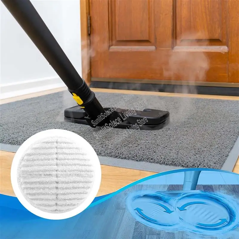 

Steam Mop Pads Replacement Set For Bissell Spinwave 2039A 2124: 4 Heavy Scrub Pads, 2 Soft Pads, 2 Scrubby-A45M