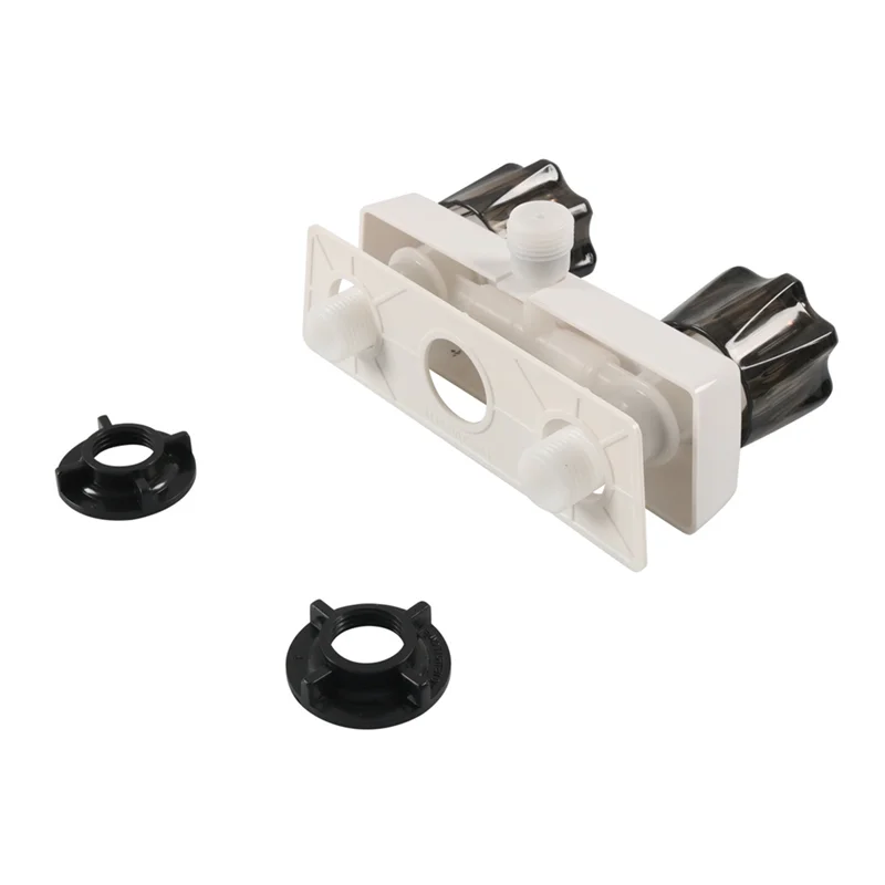 

Смеситель для душа для автодома/дома на колесах с двойной ручкой и переключателем душевого клапана для кемпера, фургона, путешествий