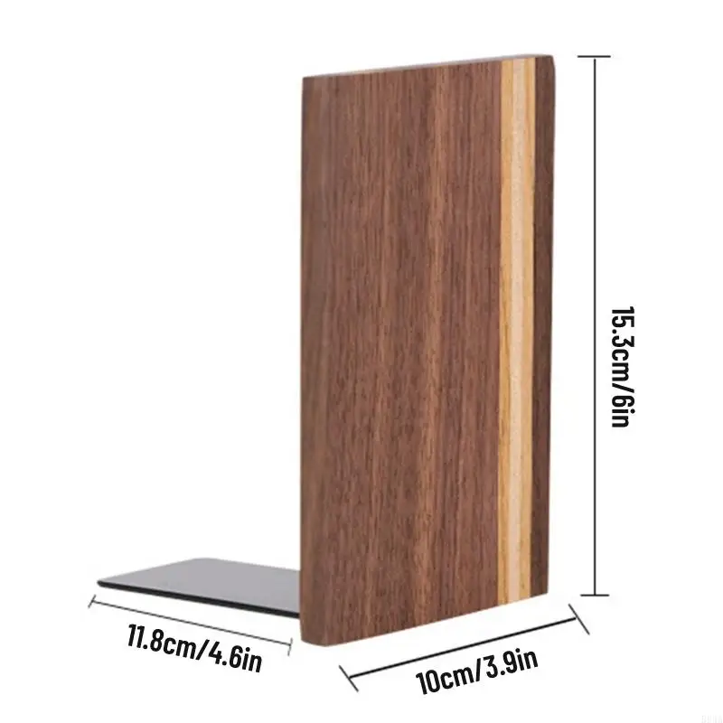 594a Magazinet Holder Standing BookEnd Book Stopper for Selves