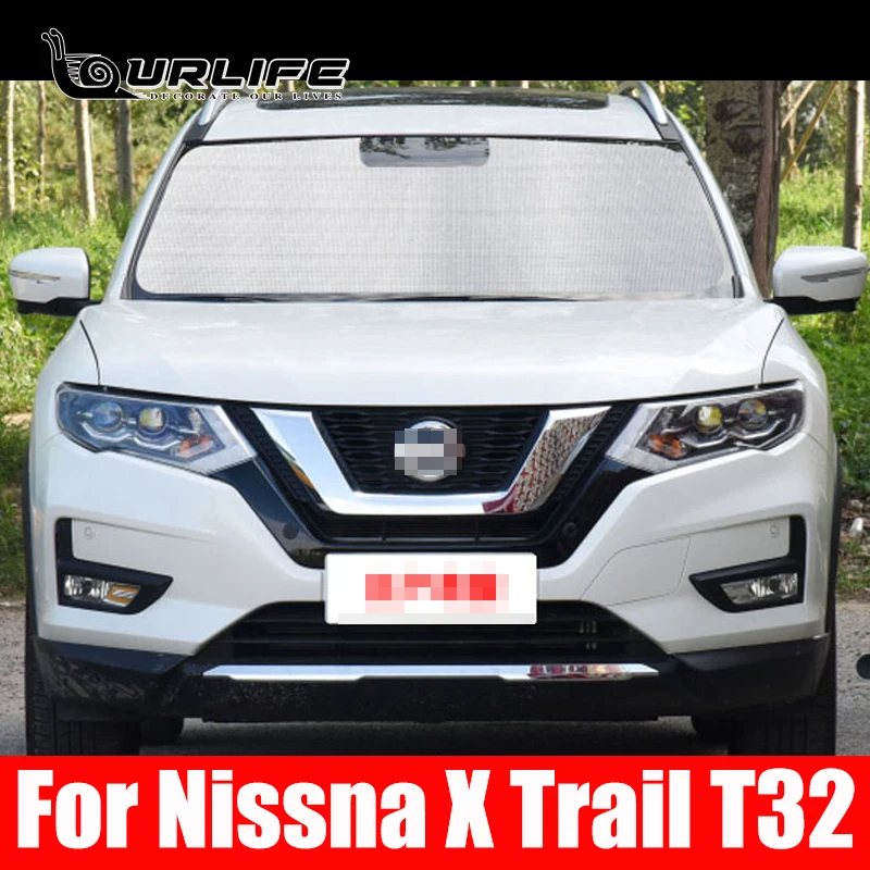 Per nissan X Trail T32 2017 2018 a 2022 parabrezza per finestrino dell\'auto parasole anteriore protezione UV riflettore parasole parasole argento