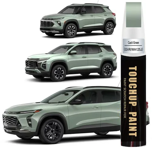 Cacti Green(GVR/WA125J) Touch Up Paint Compatible with Chevrolet, Car Paint Pen Scratch Repair Two-In-One Touch Up Paint