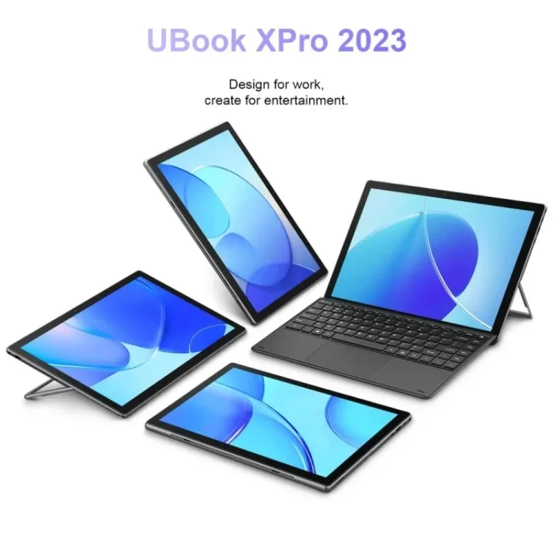 كمبيوتر لوحي UBook XPro 2023، 13 بوصة، 8 جيجابايت + 512 جيجابايت، وحدة معالجة مركزية رباعية النواة Windows 11 Core i5-10210Y، بدون لوحة مفاتيح وقلم