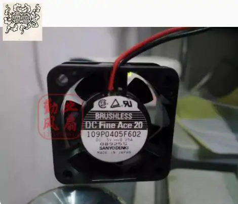 

Ltsf For Sanyo Denki 109P0405F602 DC 5V 0.25A 40x40x20mm 2-Wire Server Cooling Fan