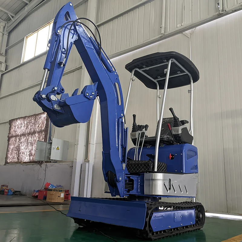 Customized Compact Mini Excavator 1.5 ton Mini Hydraulic Excavator 1.7 Ton Chinese Micro Digger Factory Agricultural Tool