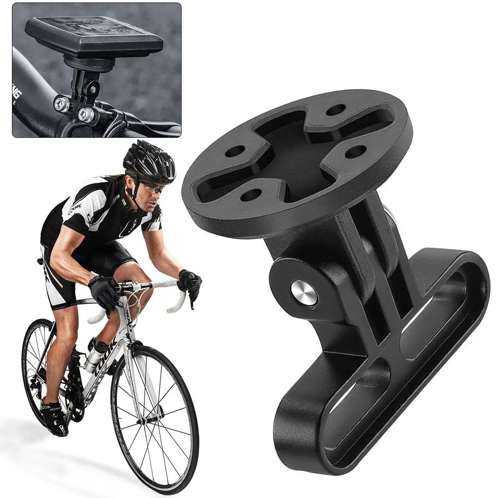 

Bicycle Speedometer Stem Mount Adjustable Angle Bicycle Handlebar Code Rack Lightweight Bicycle Stopwatch Bracket for Gopro
