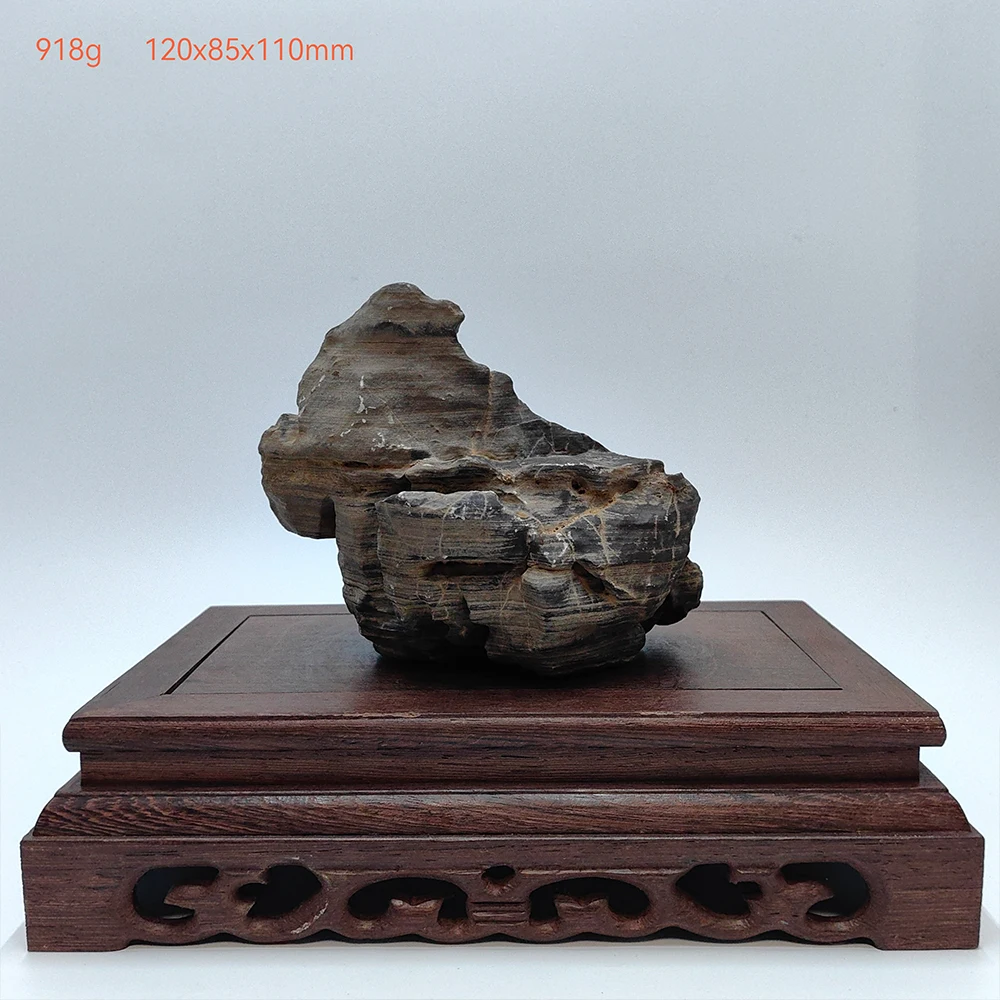 

1PC Rock Natural Stone Natural Precision Stone "Thousand Layers Mountain" Asian Natural Stone Meditation Decoration Home