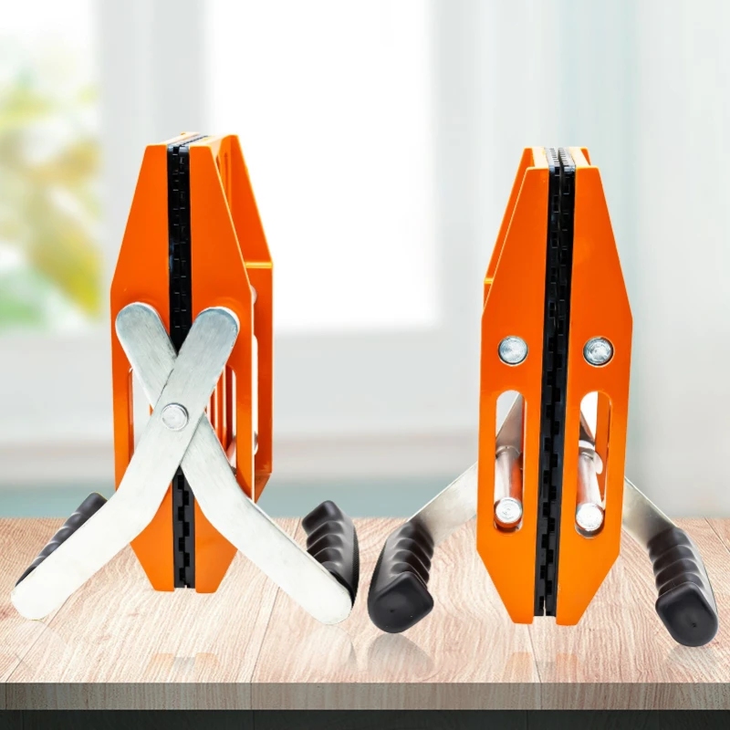 

Two-hand handling fixtures, glass and stone transportation tools, door panel marble carriers