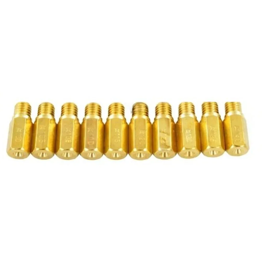 40PCS Carburetor Main Jets Slow Pilot Jet Set for KEIHIN for CV CVK Carburetor Main Jet Slow Pilot Jet Kit Include Tool Parts