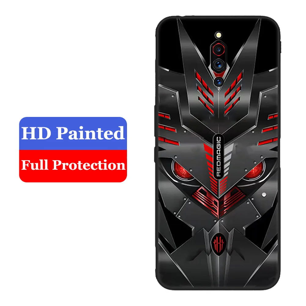 For Nubia Red Magic 5G Cover 5S Case For Red Magic Mars Bumper Silicone Case For Red Magic 3 3S Casing For Nubia Play 5G