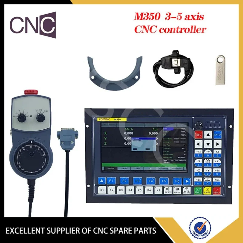 Upgraded version of M350 5- CNC machining controller 4-axis motion control system ATC extended keyboard electronic handwheel