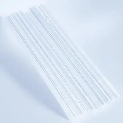 

10Pcs Transparent Pull Rod Loose Leaf Binder Mechanisms Strong Hold Plastic Slide Binders Office School Document Organizers