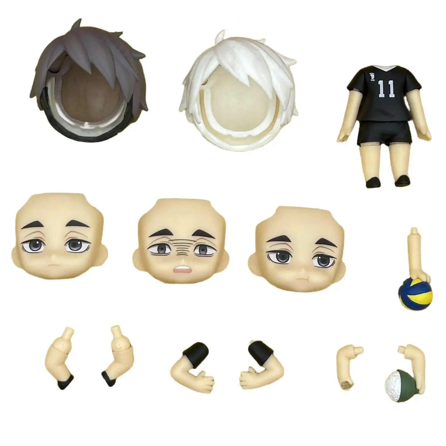 

Gongye GSC Clay Man Face кукла лицо волосы куклы аксессуары