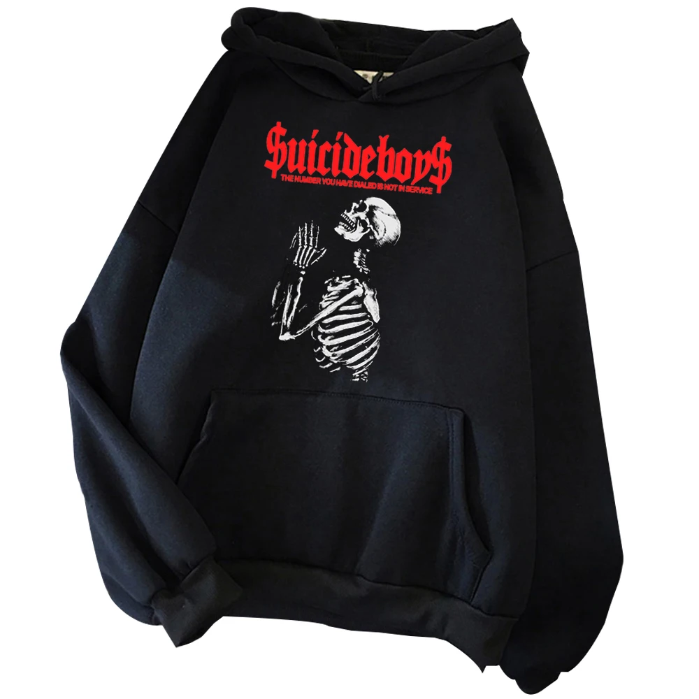 Suicideboys Hoodie Music Tour Sweatshirt Design Album Merch Gift for Fan Unisex Pullover Tops Streetwear