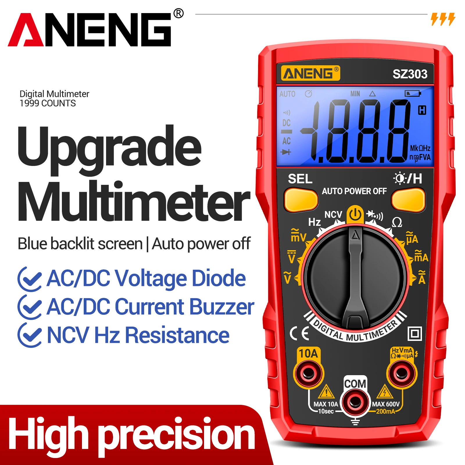 Aneng SZ303 Rms Aut…