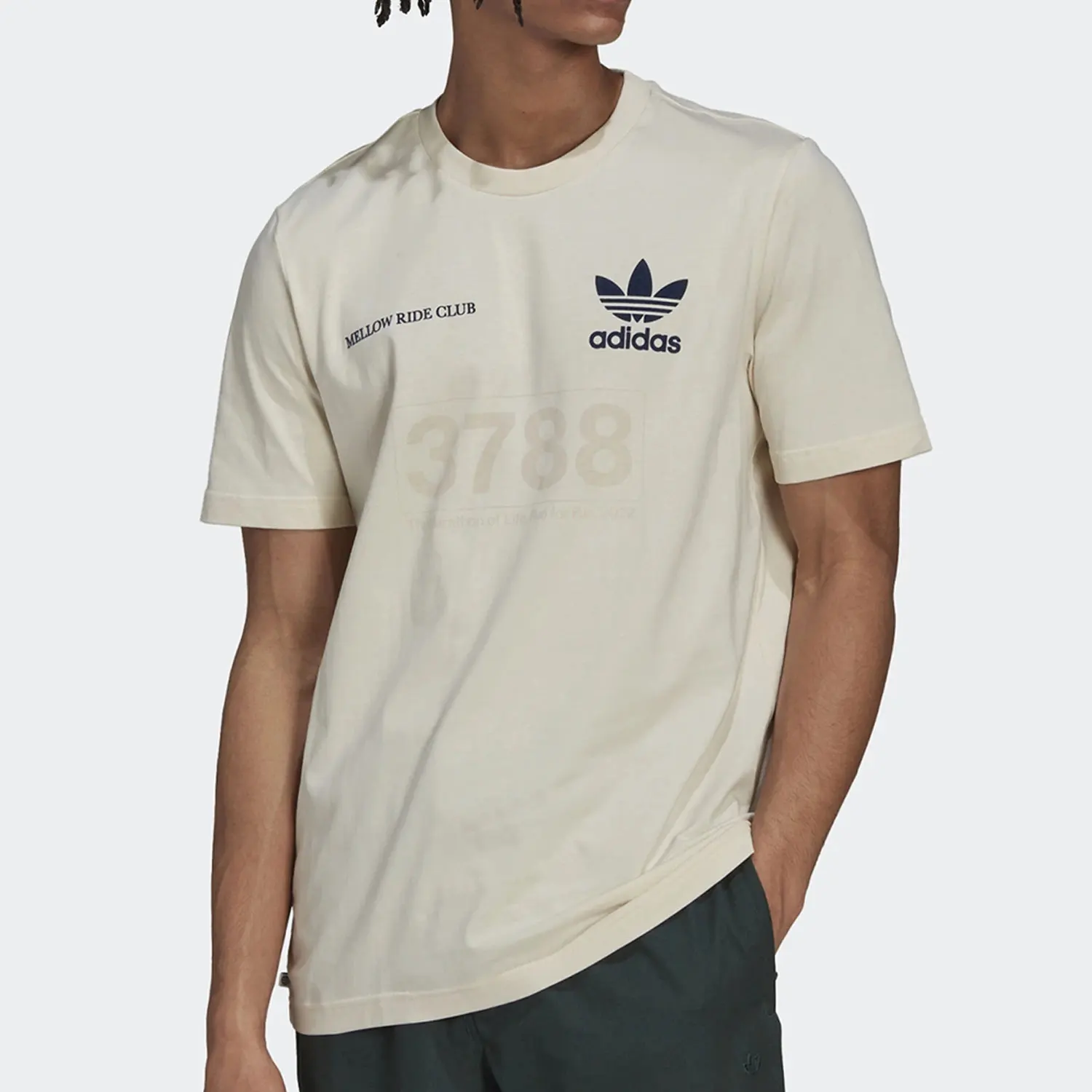 

Оригинальная мужская и женская повседневная комфортная футболка с коротким рукавом Adidas Trefoil New Season HL9277