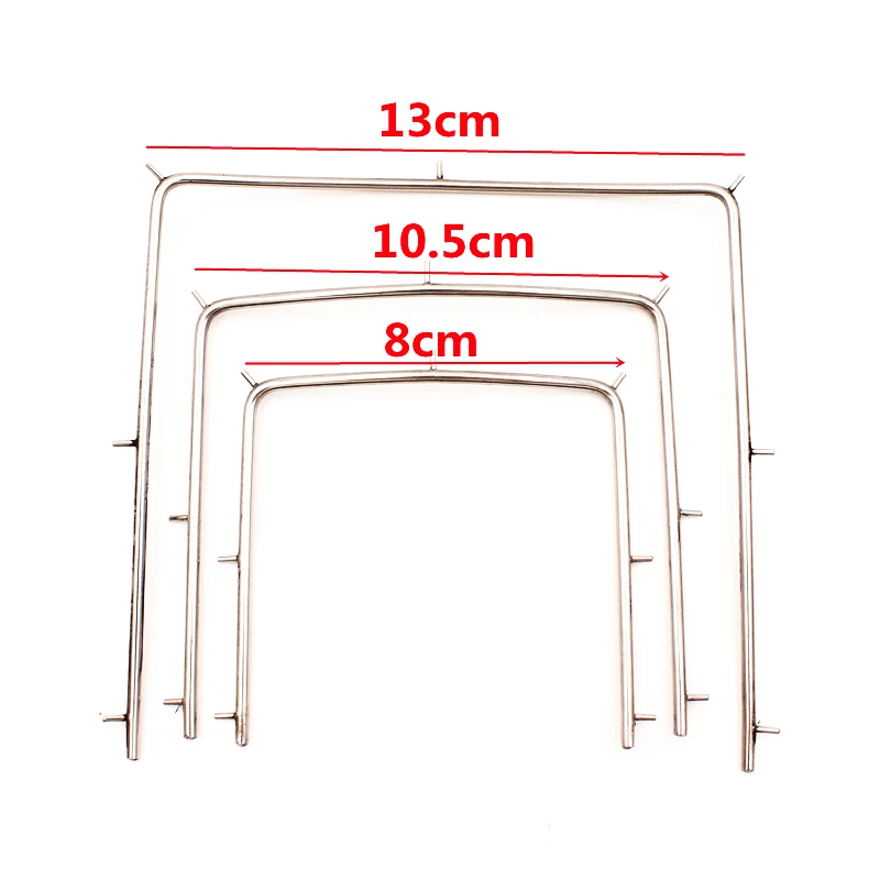 1pc Stainless Steel Dental Rubber Dam Frame Holder Surgical Instrument Autoclavable For Dental Lab Tool