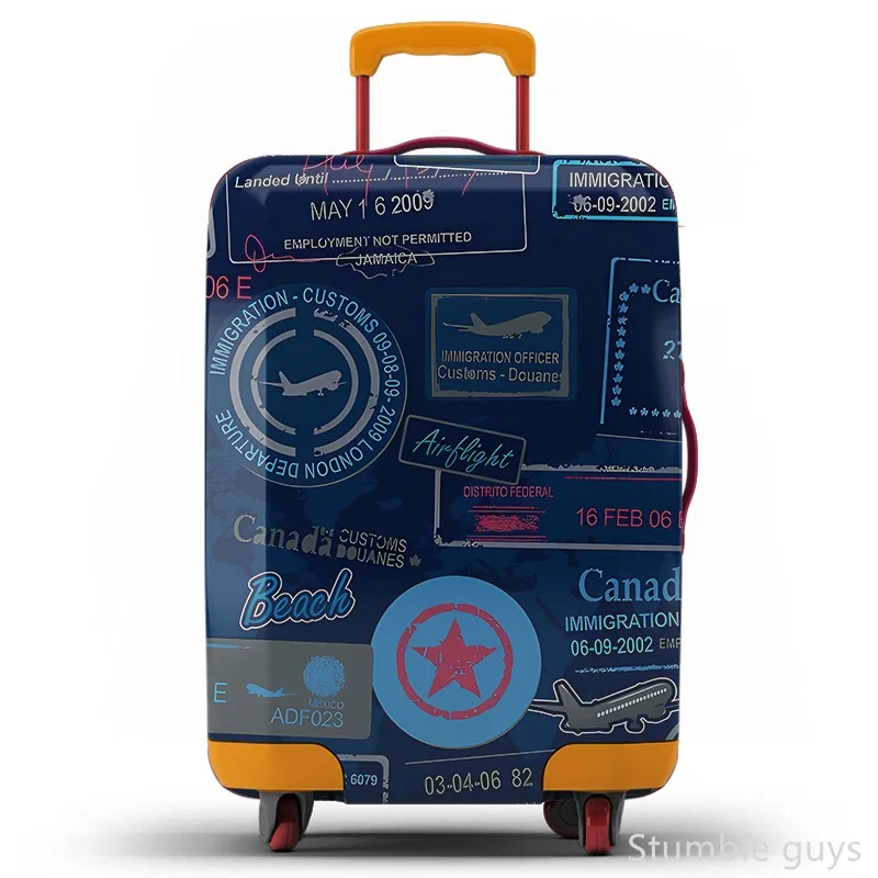 

High Elastic Protective Luggage Sleeve Anti-Scratch Durable Dustproof Suitcase Cover Practical Travel Accessory Road Trips