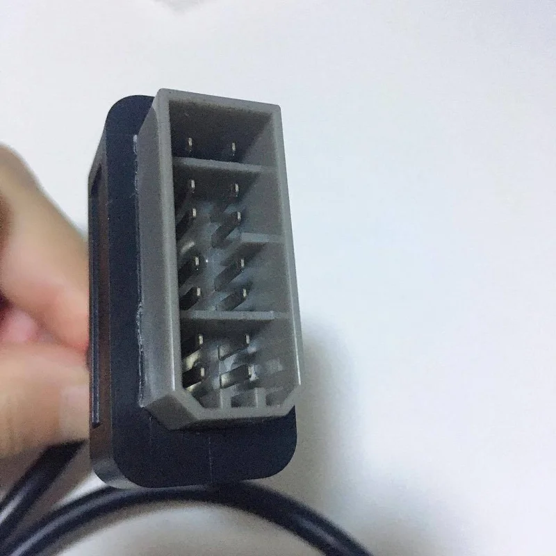 نيسان 14Pin إلى Obd2 16Pin كابل محول موصل أداة الماسح الضوئي التشخيصي #4