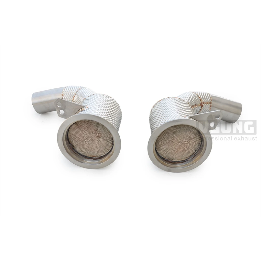 Insulated Stainless Steel High Performance Exhaust Header Downpipe For Porsche 911 Carrera 992 3.0T Car Exhaust Part