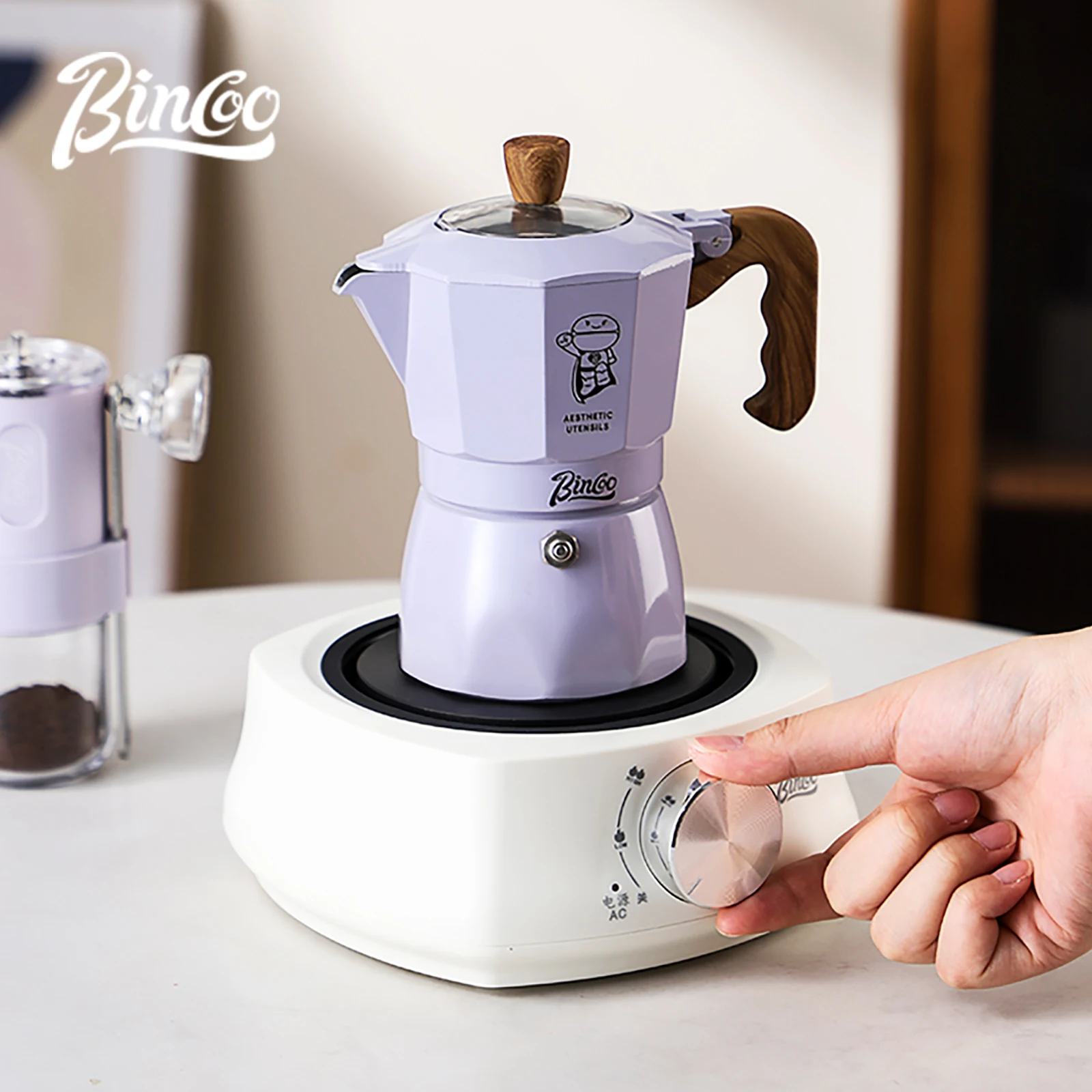Рисунок 6 - Bincoo Dual Valve Moka Pot Кофеварка