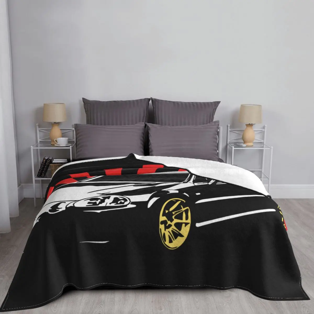 For Honda Crx Del Sol Eh6 Targa Delsol Blanket Bedspread On The Bed Bed Set Sofa Bed