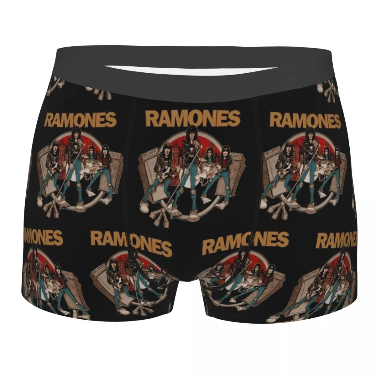 Boxer Underpants Shorts The Legend Band Ramons Essential Ramons Panties Men Breathable Underwear for Homme Man Boyfriend Gifts