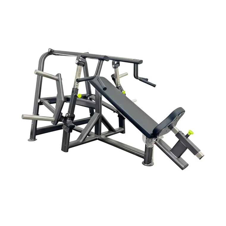 Commercial Gym Strength Training Iso-lateral Chest & Back Workout Equipment Seated Incline Chest Press Machine for Gym