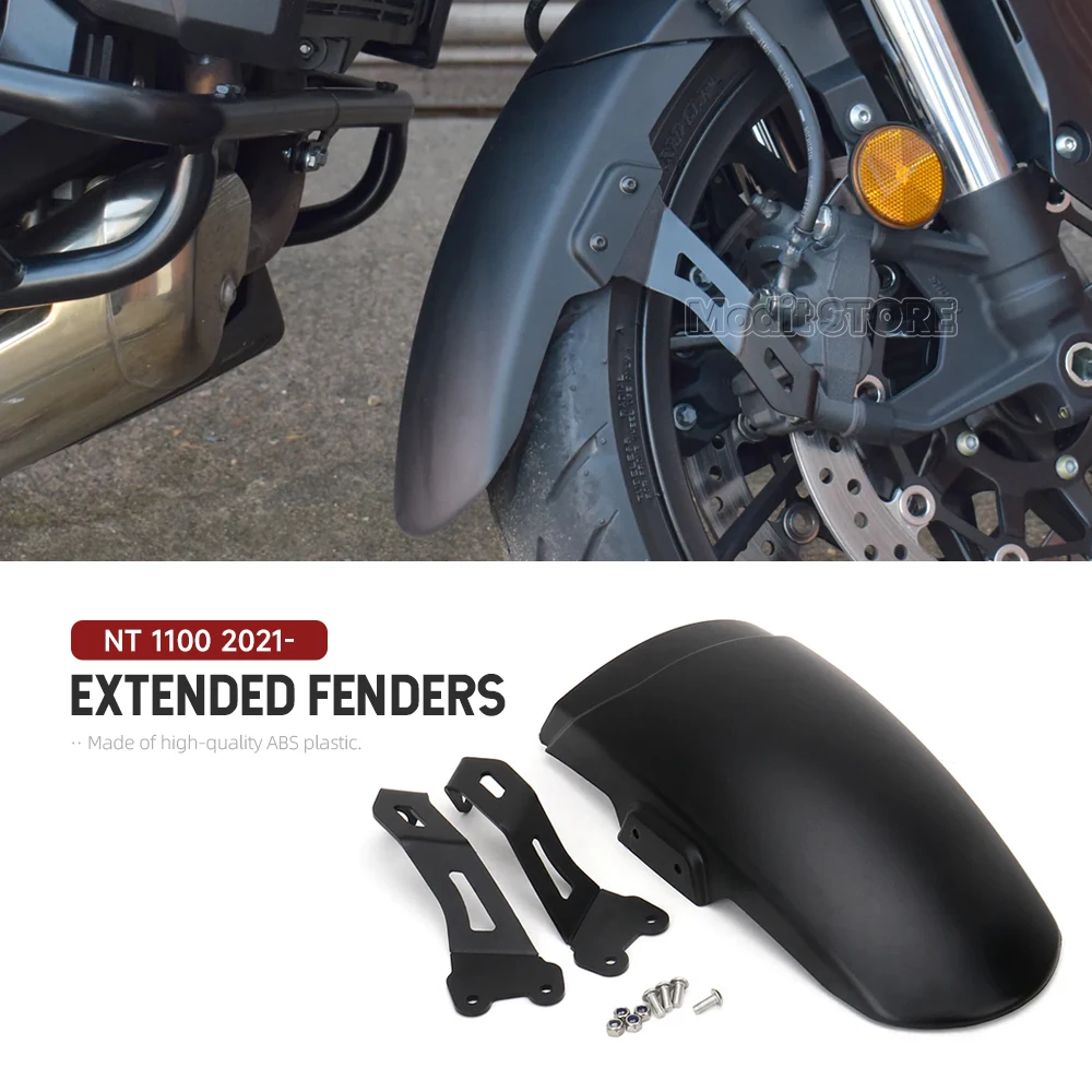 For Honda NT 1100 NT1100 nt1100 2022 2023 2024 New Motorcycle Accessories Front Extended Handguard Fenders Black