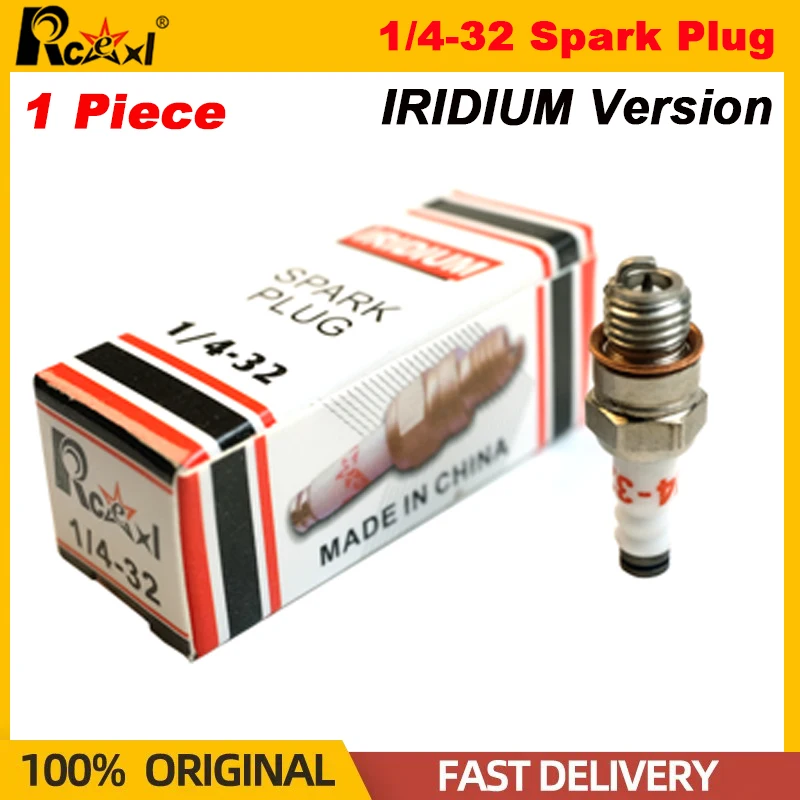 

Оригинальная иридиевая свеча зажигания Rcexl 1/4-32 ME8 ME-8 /ME8 для газовых двигателей RC JBA NGH RCGF, аксессуары для моделей самолетов