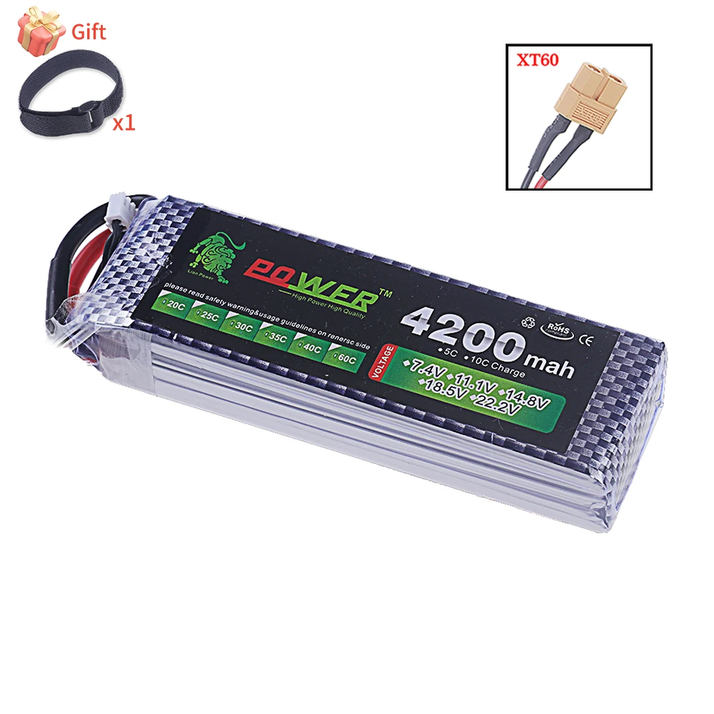 3S 11.1V Lipo Batterij Deans T / XT60 1500mAh 1800mAh 2200mAh 2800mAh 4200mAh 5200mAh 7200mAh Voor RC Auto Vrachtwagen Buggy Racing Boot