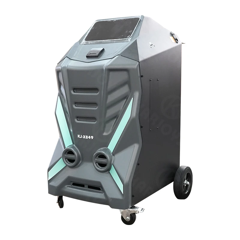 Karjoys Dual System A/C Machine For R134a&R1234yf Refrigerant Dual Gas Automatic A/C Recycling And Refueling Machine