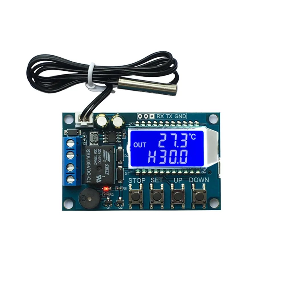 

XY-T01 Digital High Precision Thermostat Heating Refrigeration Digital Temperature Control Switch Temperature Controller Module