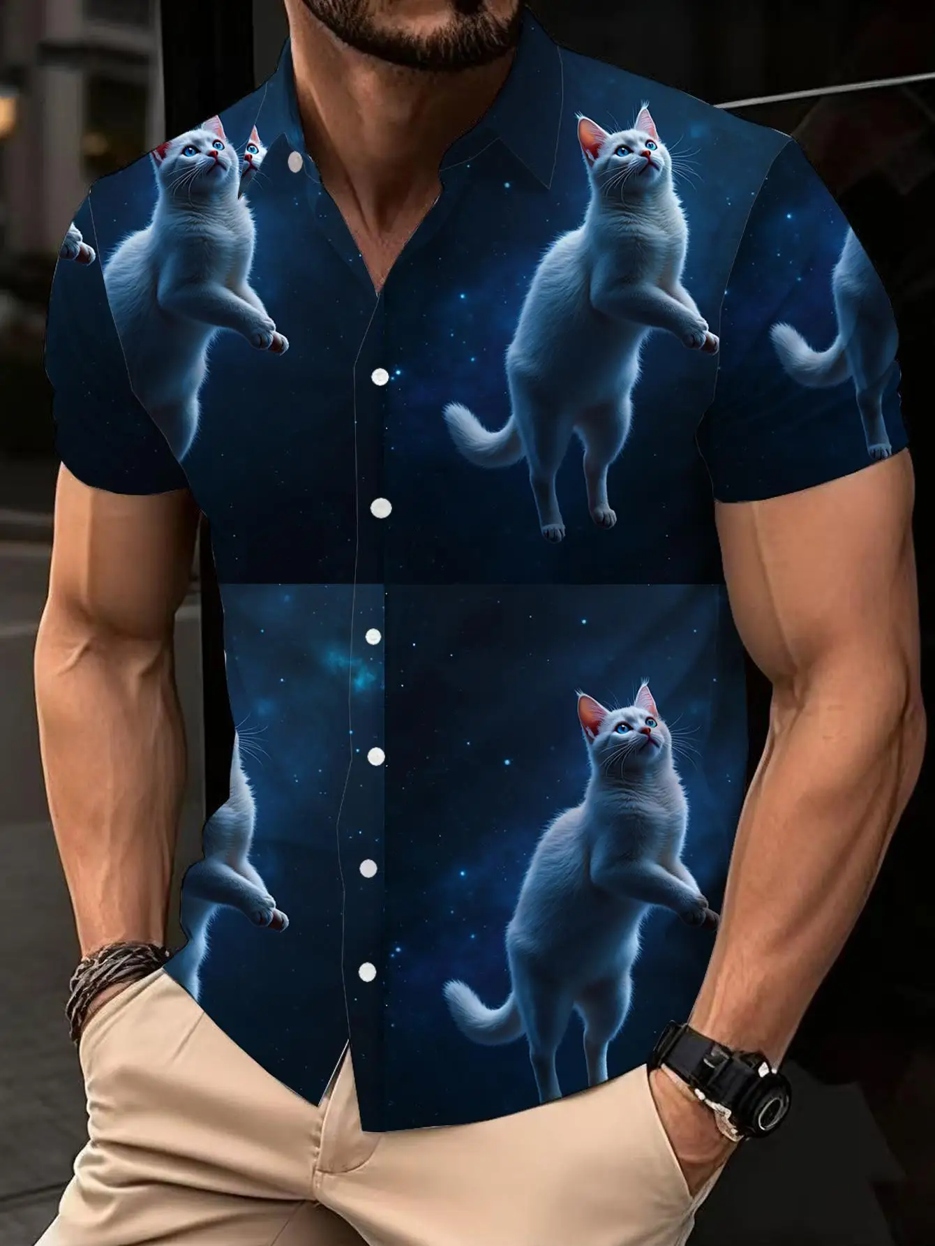 1pcs Men's shirts 2026 Summer 3D Printed Short sleeve Running top Couple Solid color  Quick Dry Breathable Gym t-shirt man