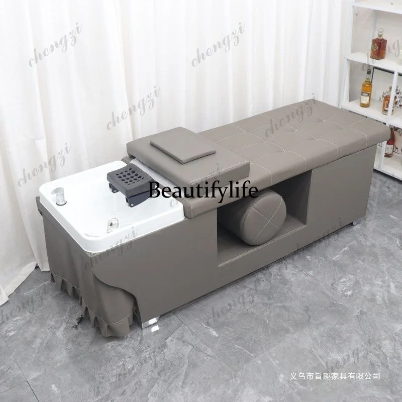 PP Water Cycle High-end Shampoo Chairs Ear Picking Comfort Lie Flat Function Shampoo Chairs Simple Thai
