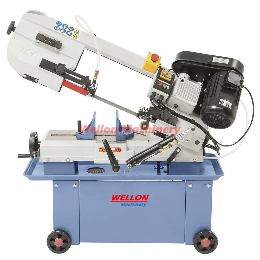 BS712N miter band saw machine/Multifunction V-belt drive bandsaw with 4 different speed