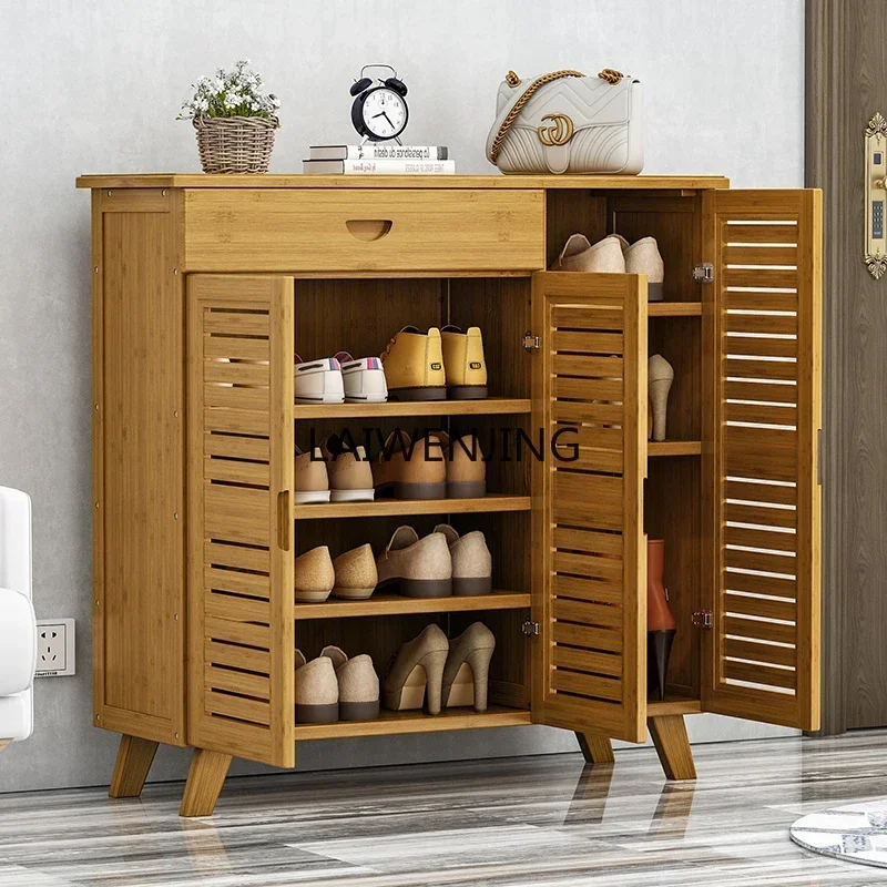 

MJY household economical multi-layer shoe cabinet household door simple storage artifact