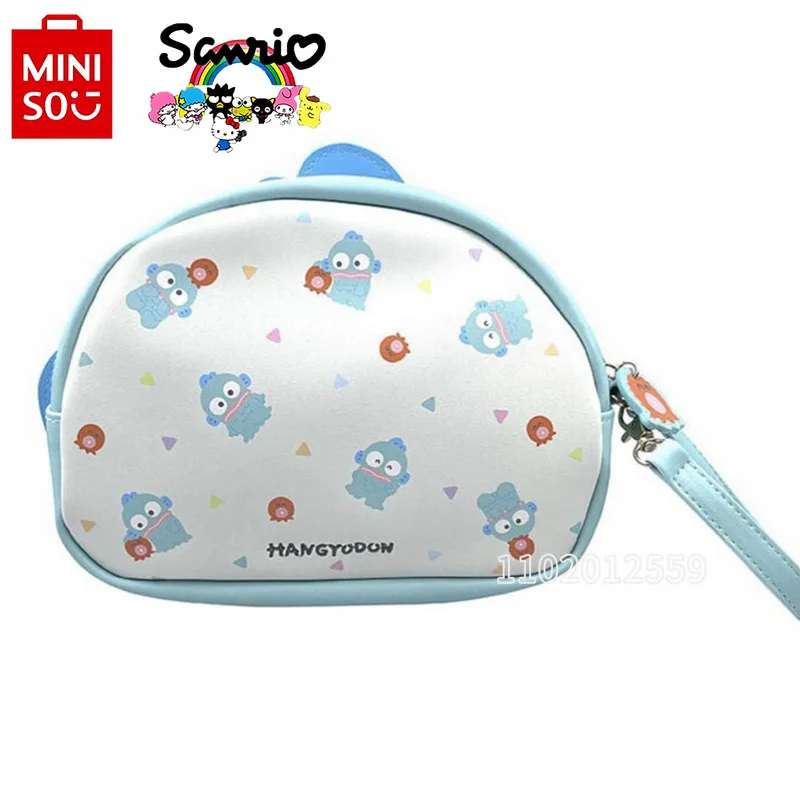 MINISO Sanrio New Cosmetic Bag 3D Cartoon Cute Women's Cosmetic Bag Luxury Brand Fashion Storage Bag Large Capacity High Quality