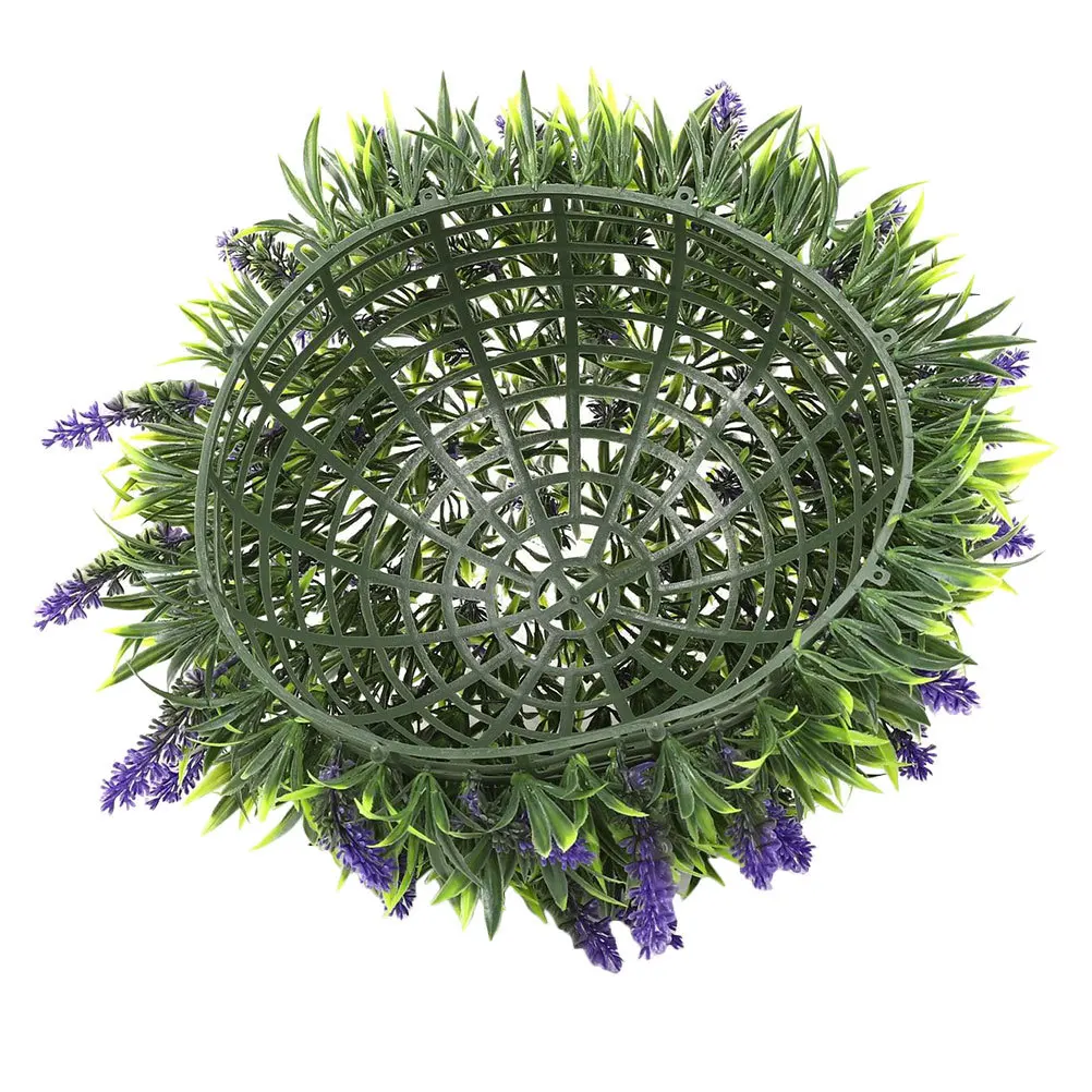 

Artificial Topiary Ball Hanging Decor For Outdoor Indoor Use Greenery Simulation Grass Ball Decoration Ceiling Pendant