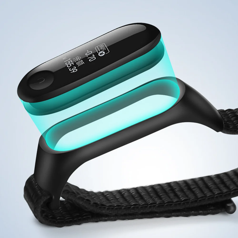 Nylon loop For Xiaomi Mi Band 7 4 3 5 6 smartwatch Wristband Sport Correa Breathable Replacement Bracelet for Miband 6 8 Straps