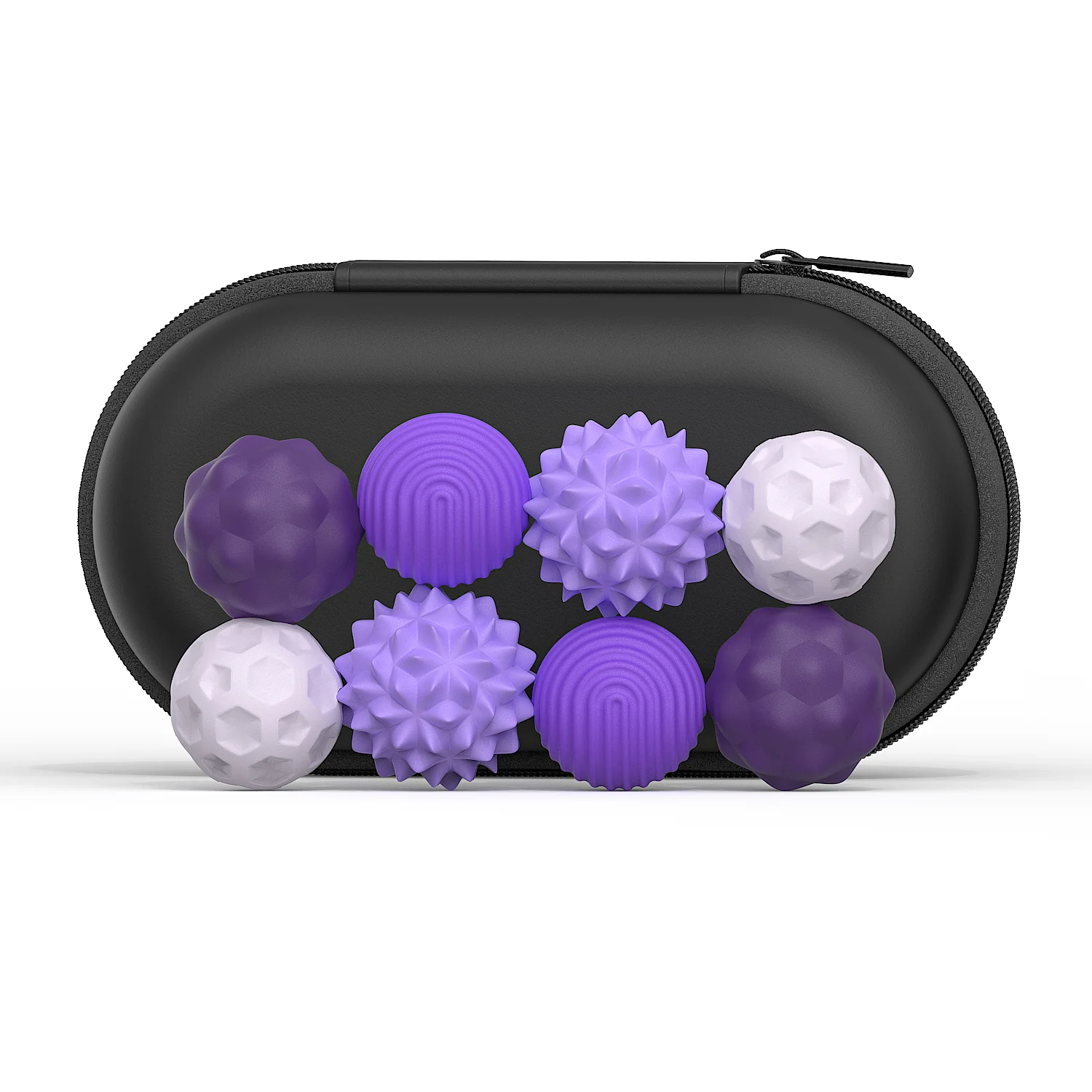 8 قطع/مجموعة كرات مغناطيسية من السيليكون للألعاب والحرف اليدوية التعليمية #1