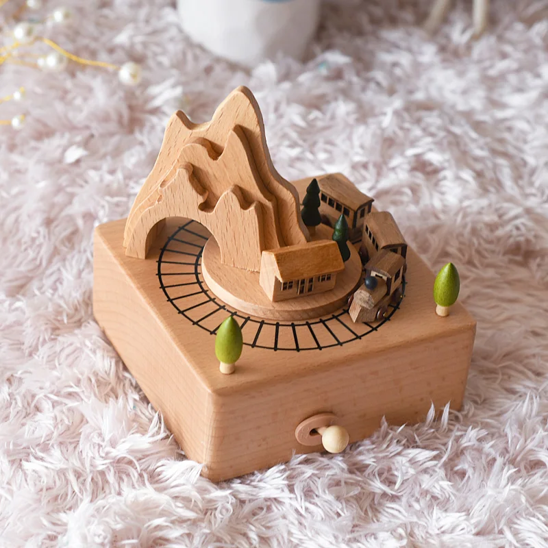 

Handmade Wood Hot Selling Car Sports High Quality Music Box
