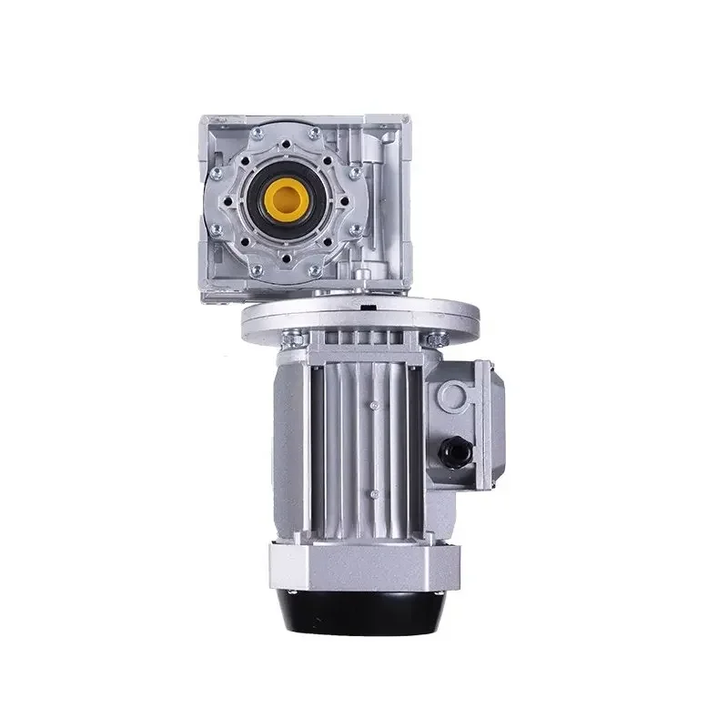NMRV030/040/050/063 380V1400rpm three-phase vertical aluminum worm gear motor.Multiple reduction ratio/multiple power optional