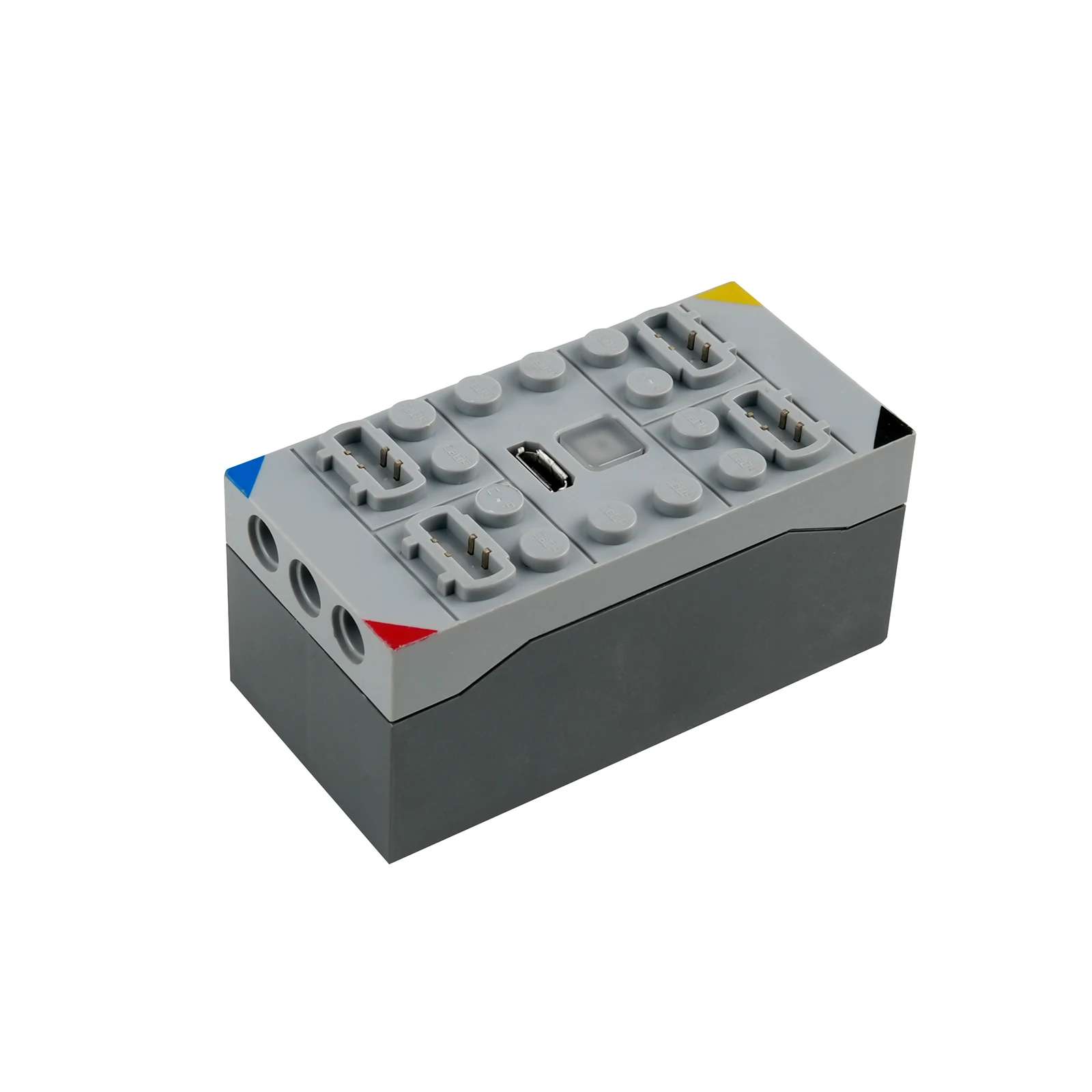 Rechargeable Lithium Battery Box Multi Function Speed Adjust Control Power Up Car Train Motor MOC Legoeds Technical Bricks Toys