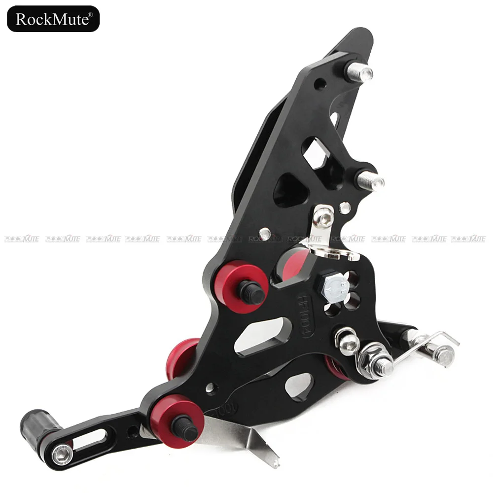 Motorcycle Rearsets For Yamaha MT-07 MT07 FZ07 2021 2022 2023 2024 Adjustable Footrest Foot Peg Brake Pedal Shift Lever Rear Set