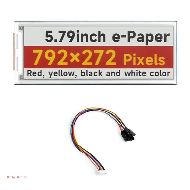 5.79Inch Electronic Paper Display,Easy to Read Screen Energy Efficient 792x272