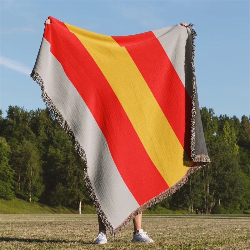 

Плед Aertemisi Proculsexual Pride Flag LGBT Rainbow из жаккарда с бахромой