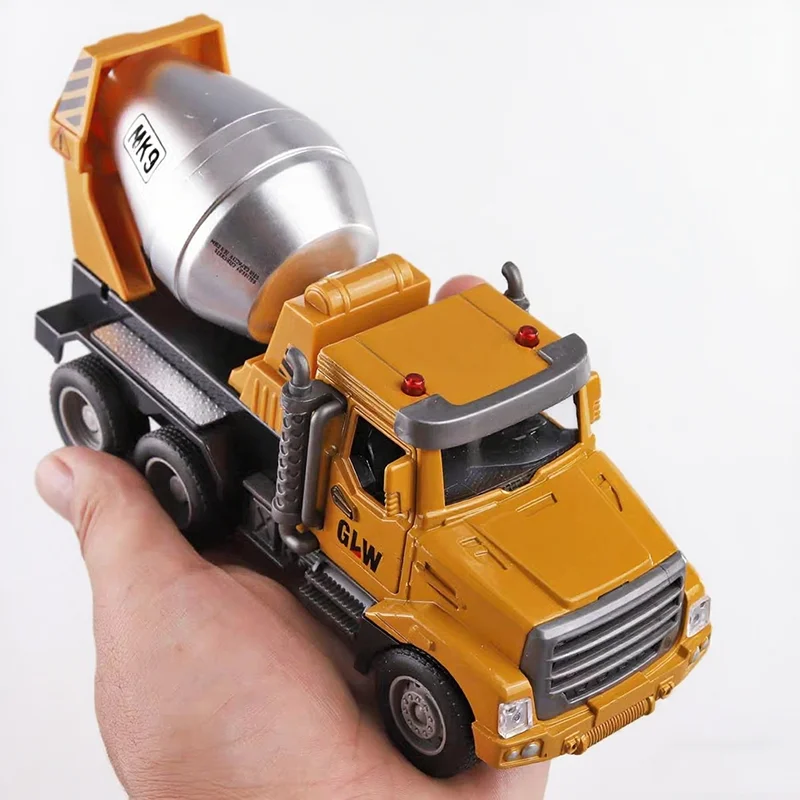 1:46 Timber Transporter Tipper Sound Light Alloy+Plastic Model Diecast & Toy Play Vehicles Decoration Collection Boy Toys Gift