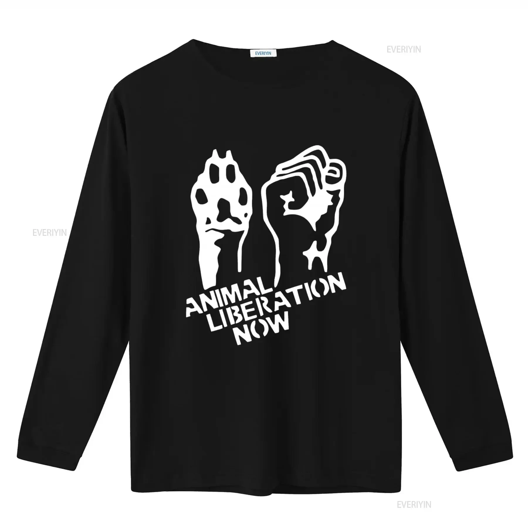 ANIMAL LIBERATION NOW Vegan T Shirt All Sizes Rights ALF Protest Design vintage Washed designer clothes fashion Slightly