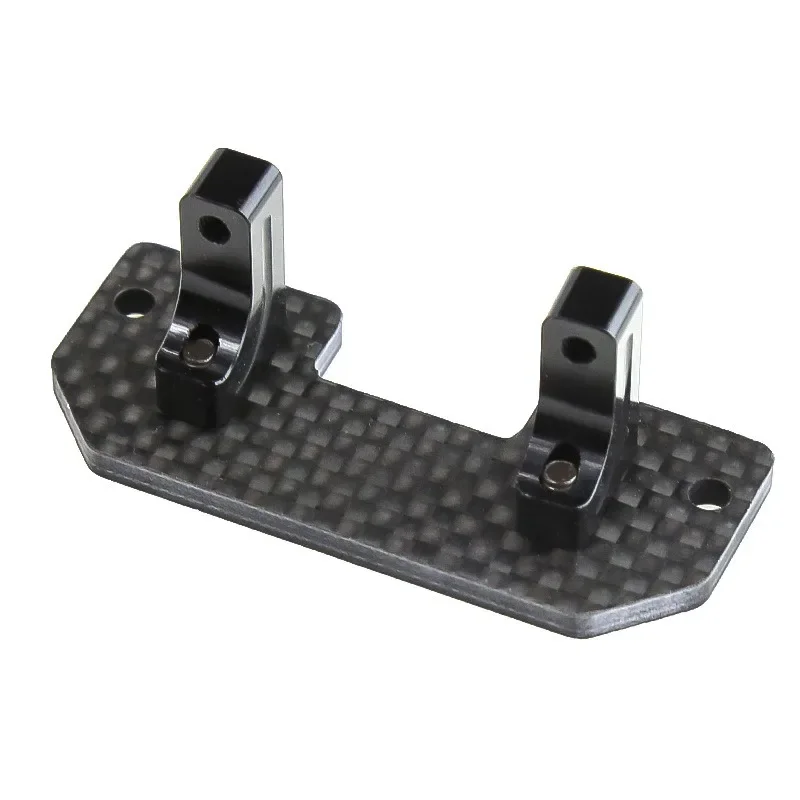 Carbon Fiber Servo Mount Axle Up Servo Fixed Bracket for Axial SCX10 90021 90022 90028 90016 1/10 RC Crawler Car Upgrade Parts