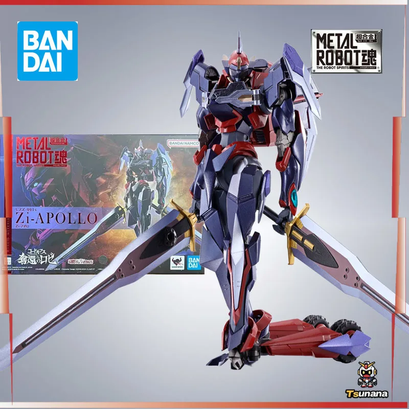 

BANDAI Original Model Kit METAL ROBOT Alloy ZI-APOLLO Anime Action Figure Model Toy for Boys 140mm Packing of Foam Box